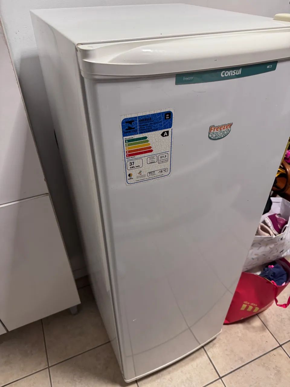 Freezer Vertical Consul 230L 1 Porta Branco 220V - Foto 2