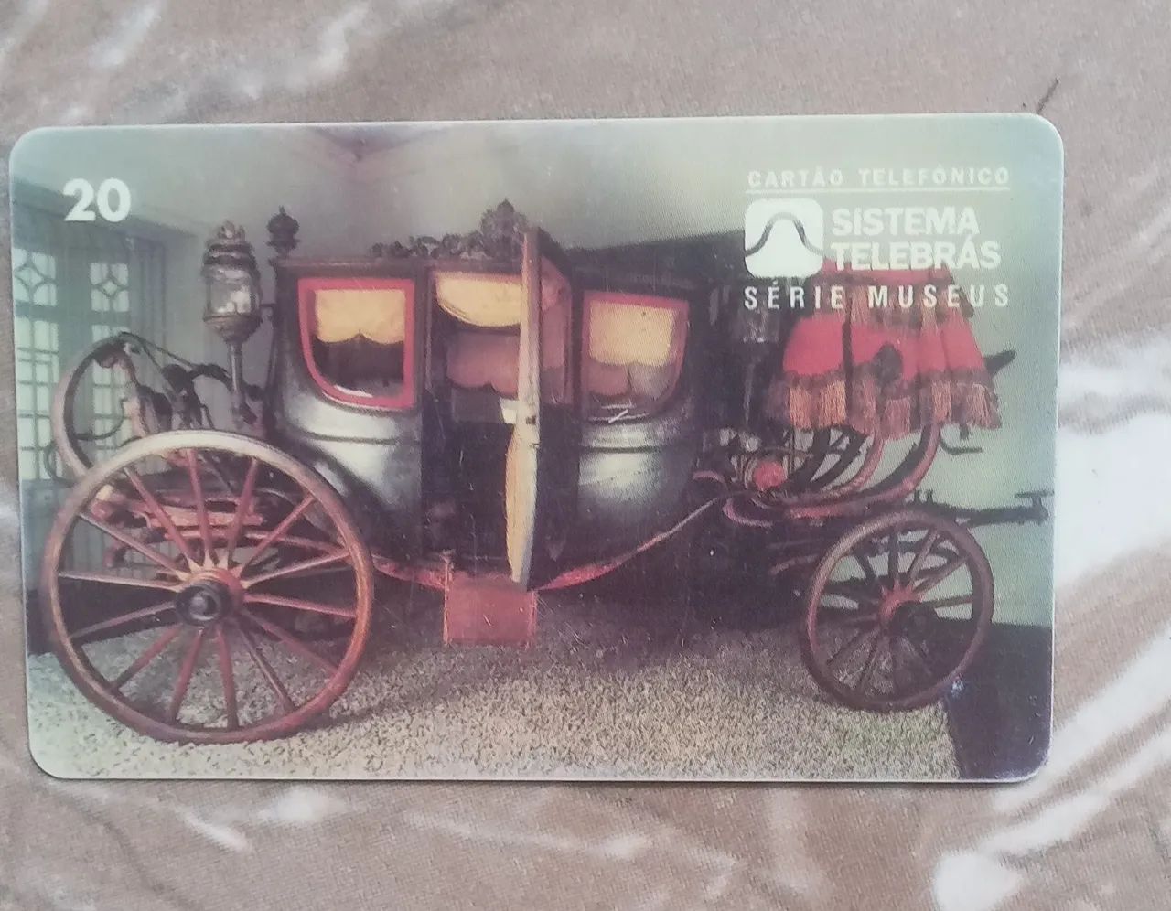 CARTÃO DE TELEFONE  ANTIGO - Foto 3
