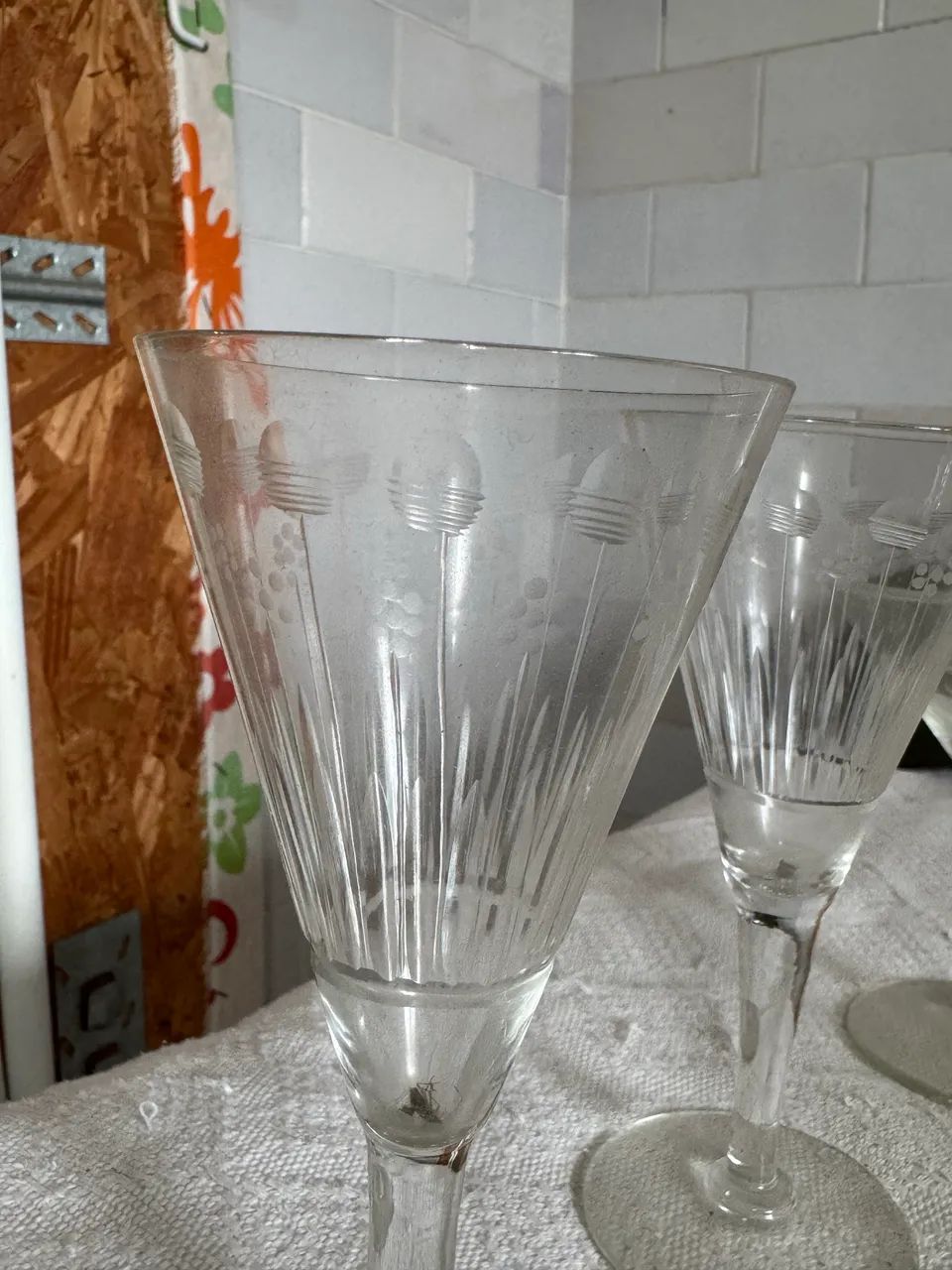 Conjunto 4 taças de cristal + brinde  - Foto 3