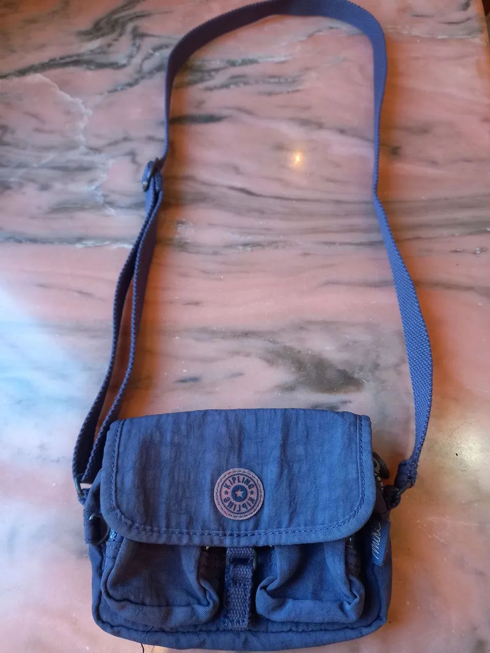 Kipling Carteira Roxa com Alça 