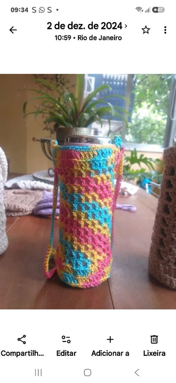 Bolsa para garrafa d'água  - Foto 2