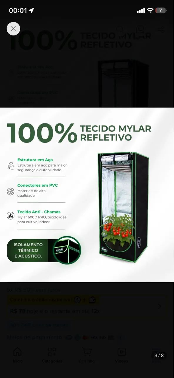 Vendo estufa grow  