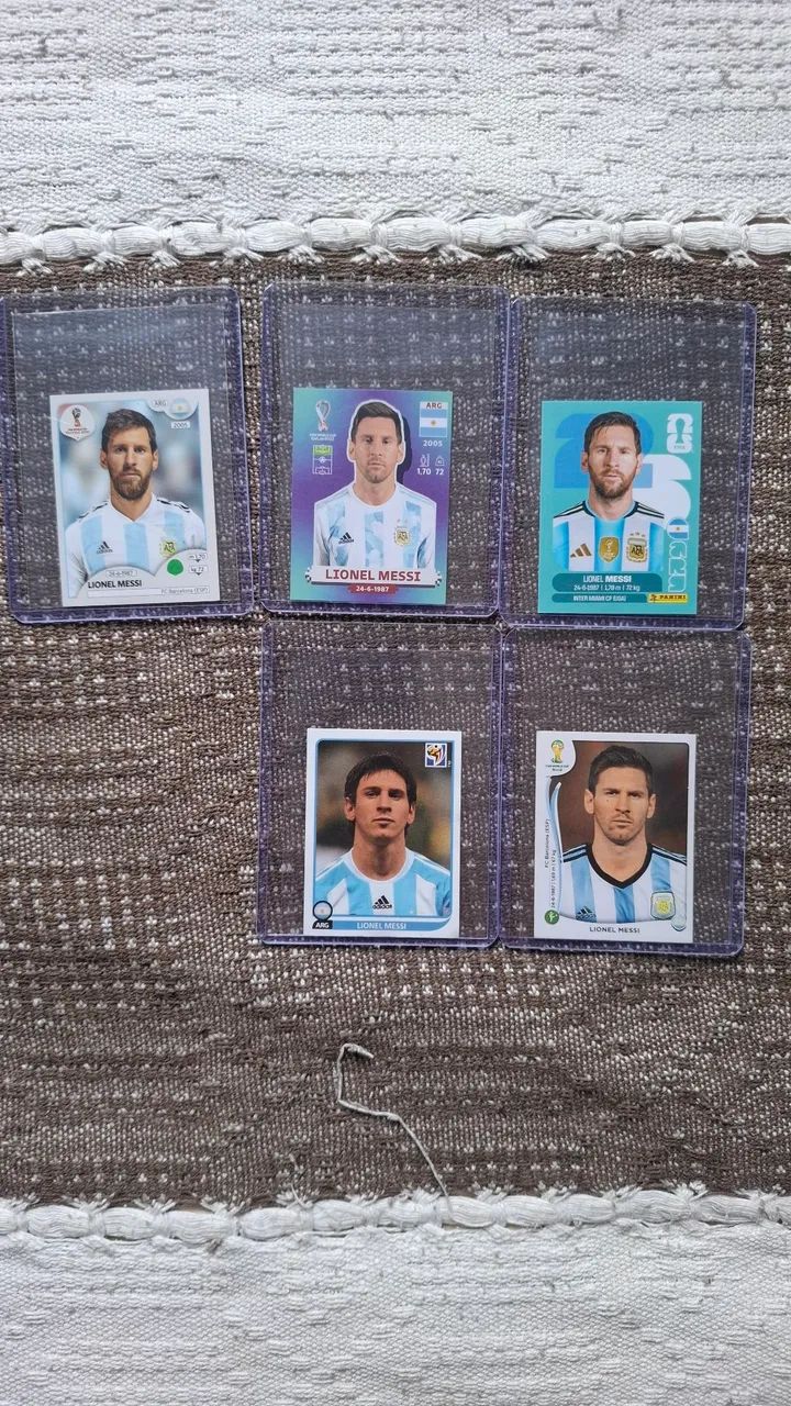 Coleção de Figurinhas e Cards do Messi - Foto 3