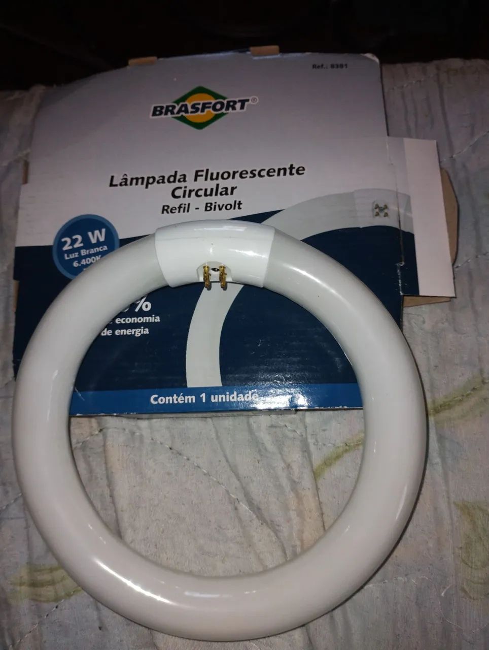 Lâmpada circular T9 22w