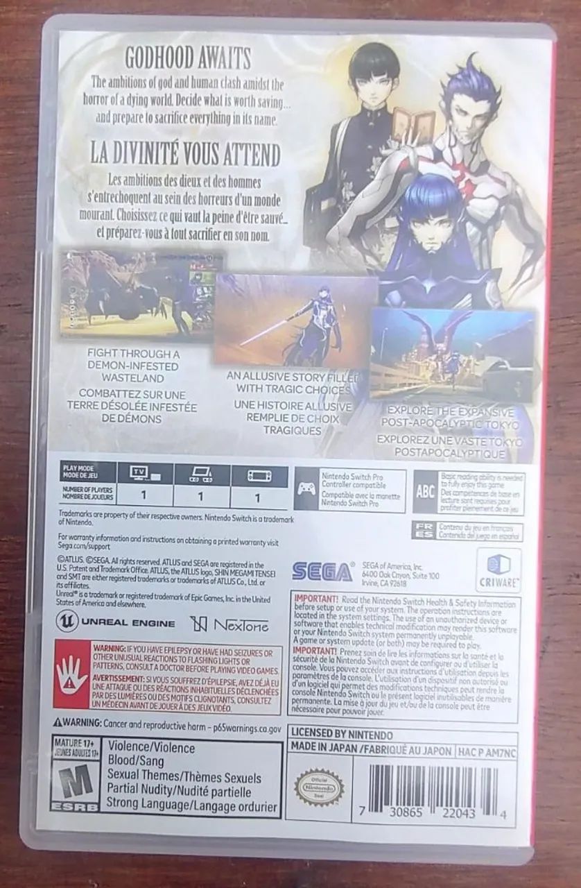 Shin Megami Tensei V = R$: 200 - Foto 4