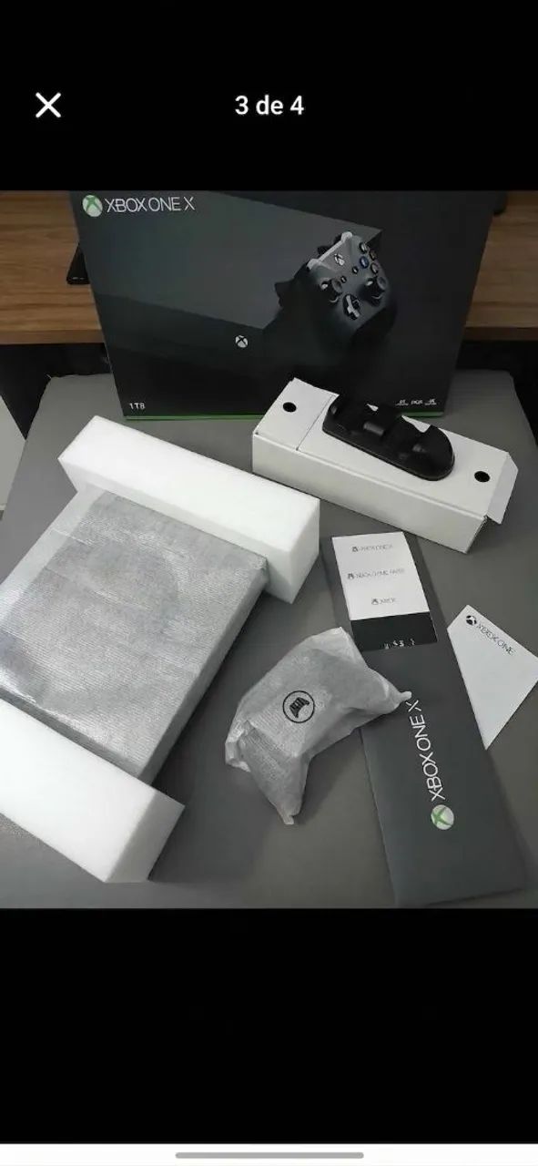 Xbox One X 1TB IMPECÁVEL 