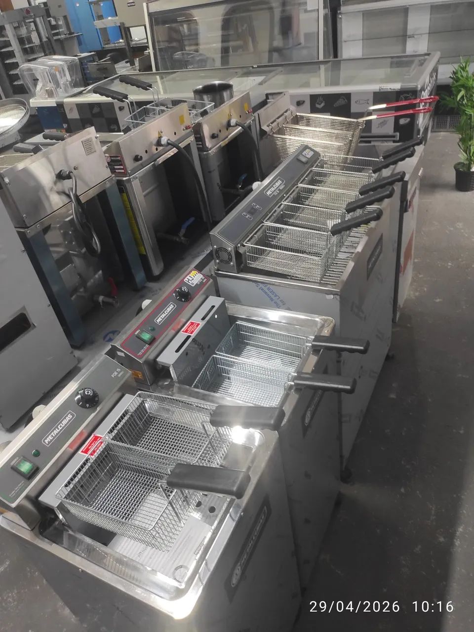 Bh orçamento de fritadeira industrial diversos modelos 