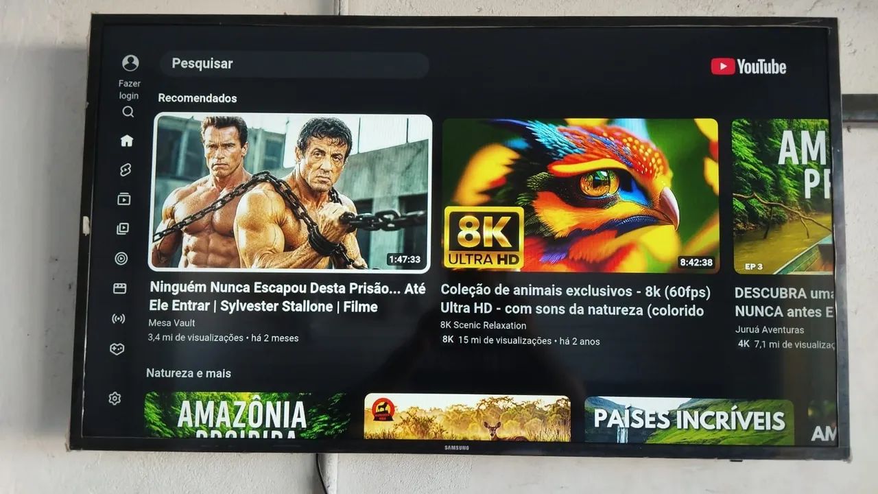 Tv Samsung 43 polegada semi-nova smart pra vender  - Foto 2