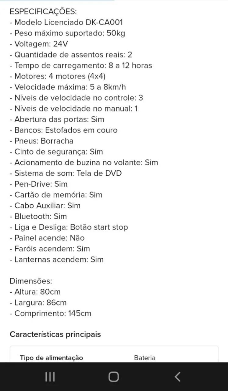 Jeep infantil  - Foto 4