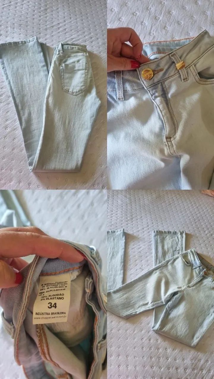 Calça Jeans flare 34