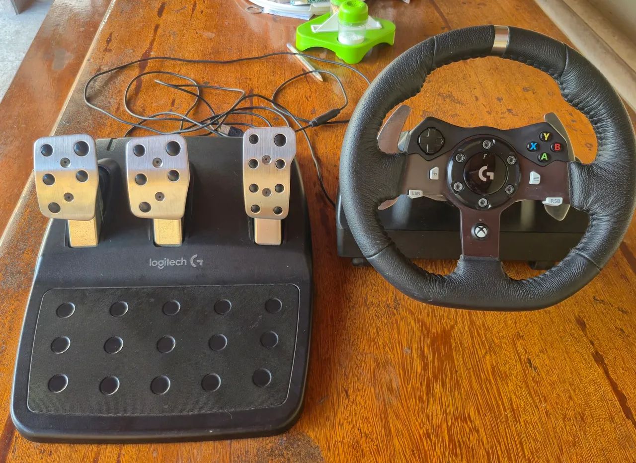 Volante Logitech G920 P/ PC e Xbox - Foto 3