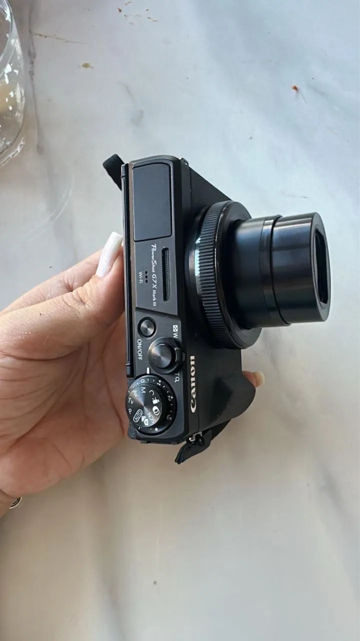 Câmera canon powershot g7 x mark iii preta  - Foto 3