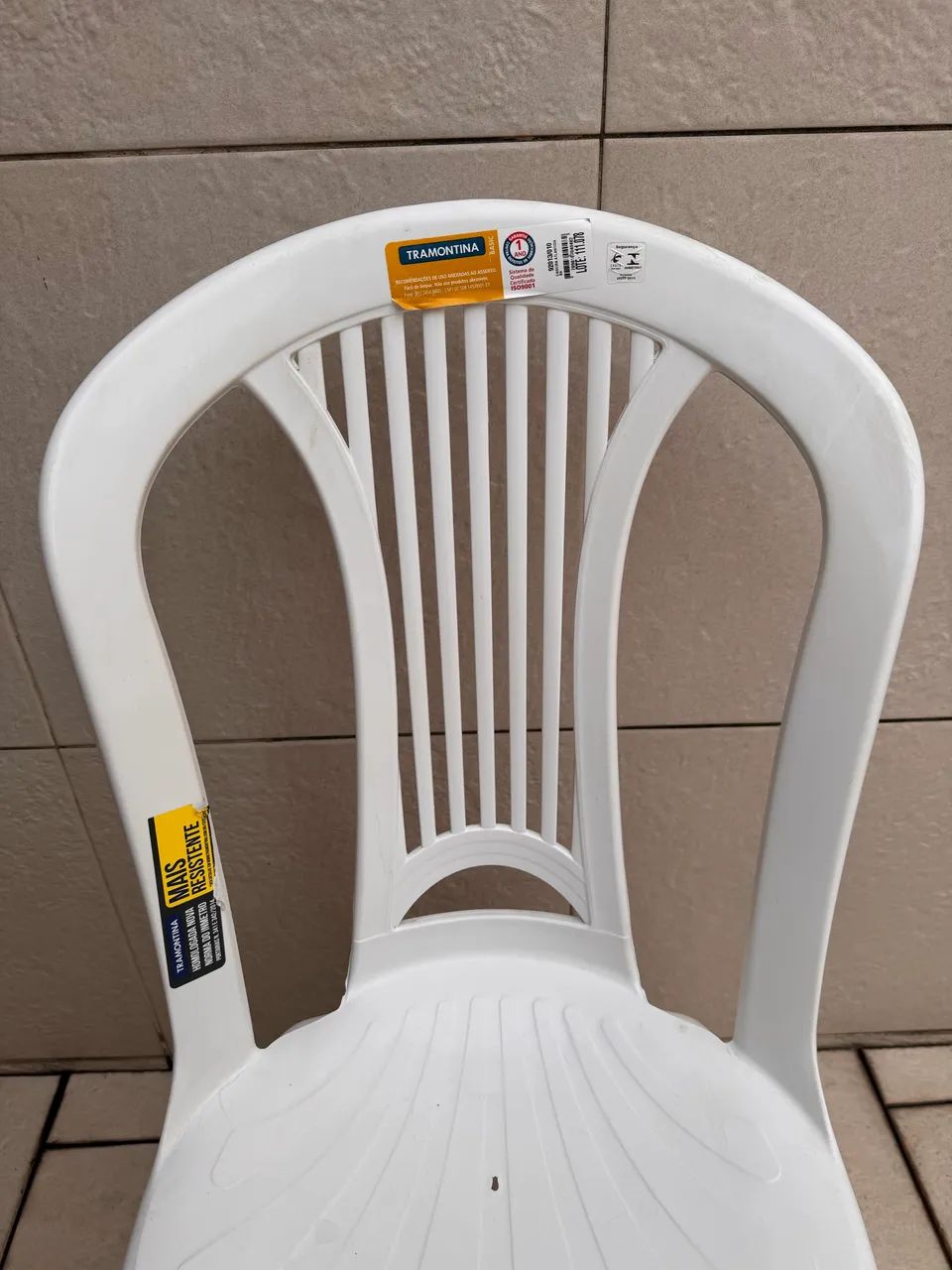 Kit com 24 Cadeiras Tramontina Atlântida Branca