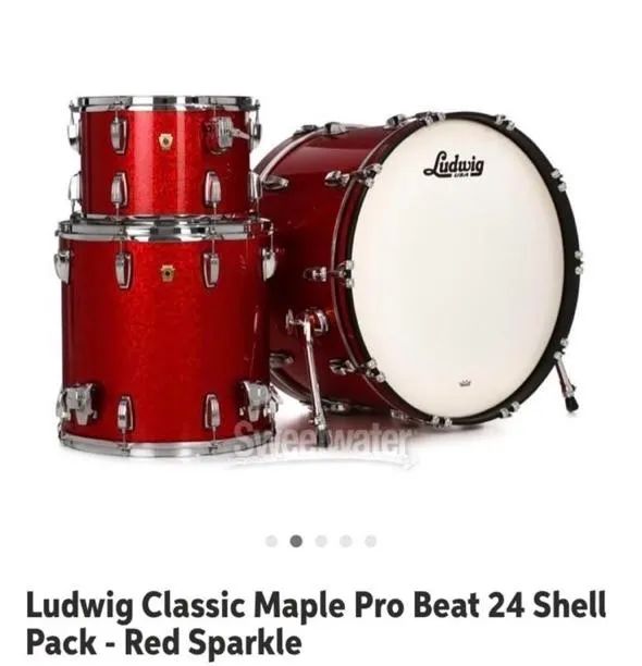 Bateria Ludwig Classic Maple Pro Beat - Foto 2