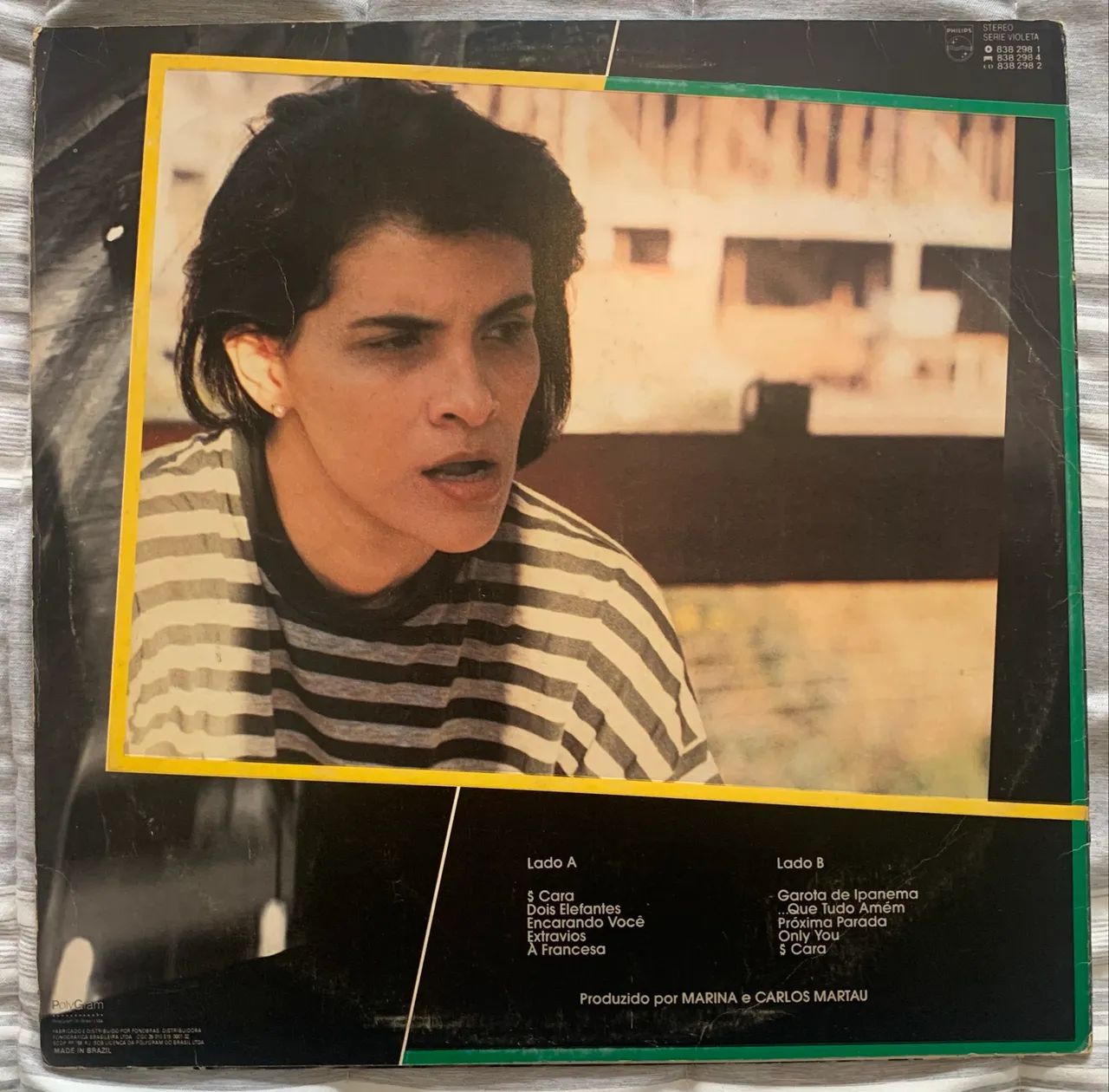 LP Marina Lima - Próxima Parada - 1989 - Philips - Vinil Original - Foto 2