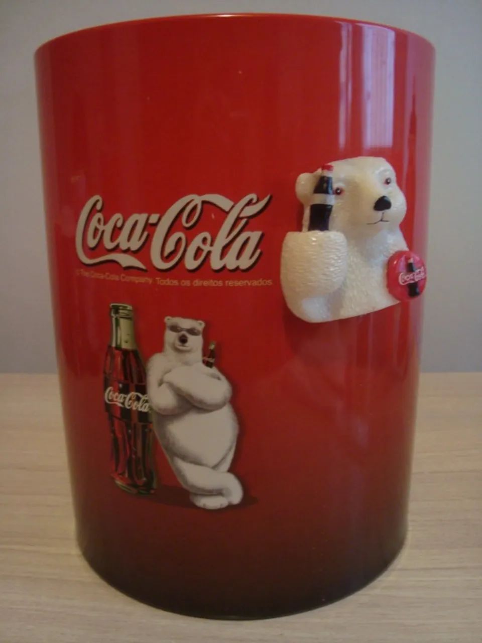 Coleção Coca Cola Porta treco / balde - Foto 3