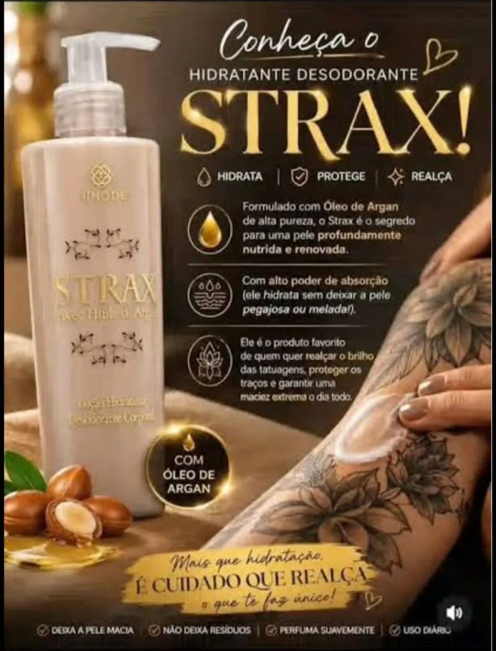 Strax hinode hidratante corporal 240ml - Foto 3