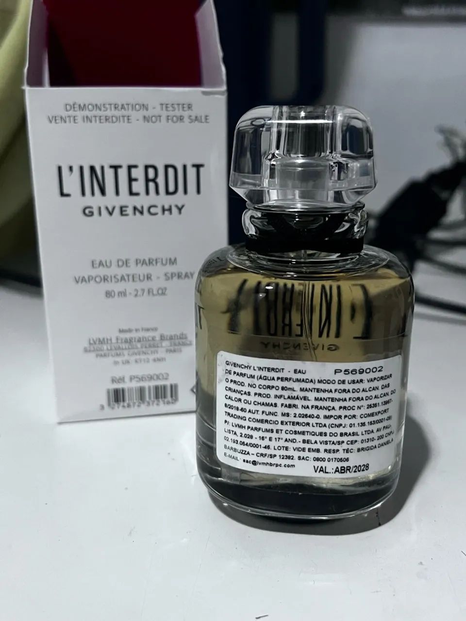 Perfume Givenchy L?Interdit Eau de Parfum 80ml Original Tester - Foto 2