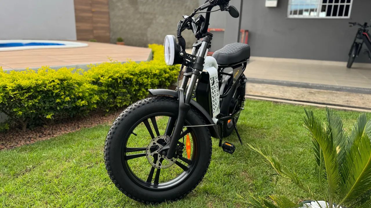 Bicicleta Elétrica Grid 750w sem CNH  - Foto 4