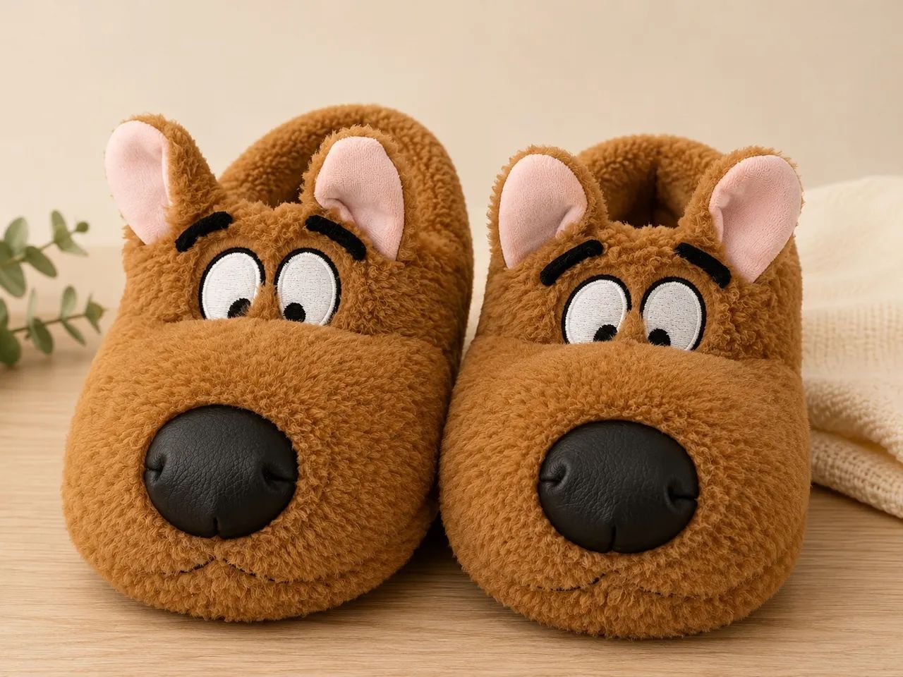 Pantufa Infantil Scooby-Doo