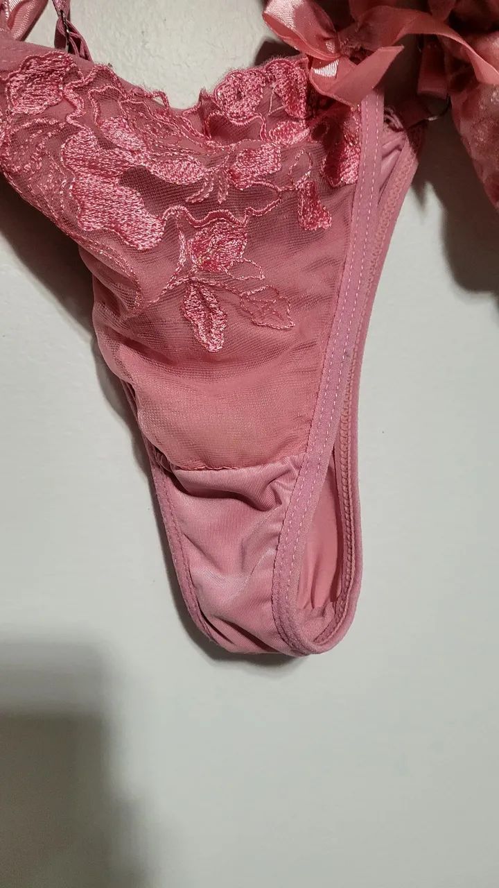 Lingerie com bojo nova Tam M/G - Foto 4