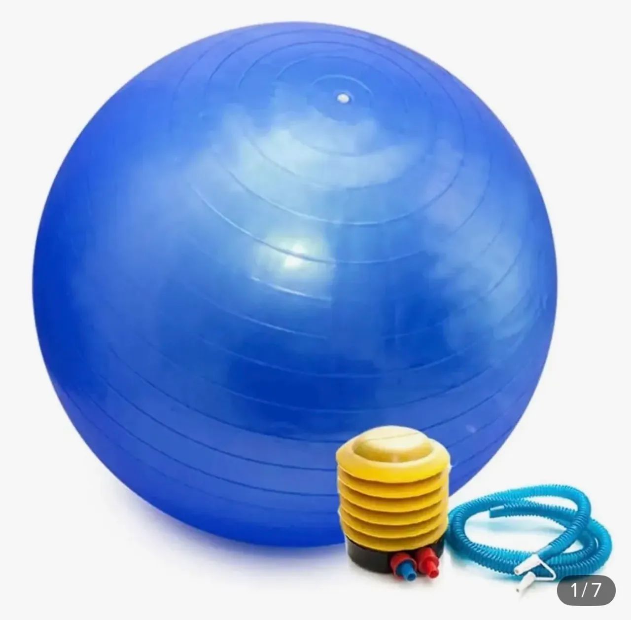Bola pilates com bomba