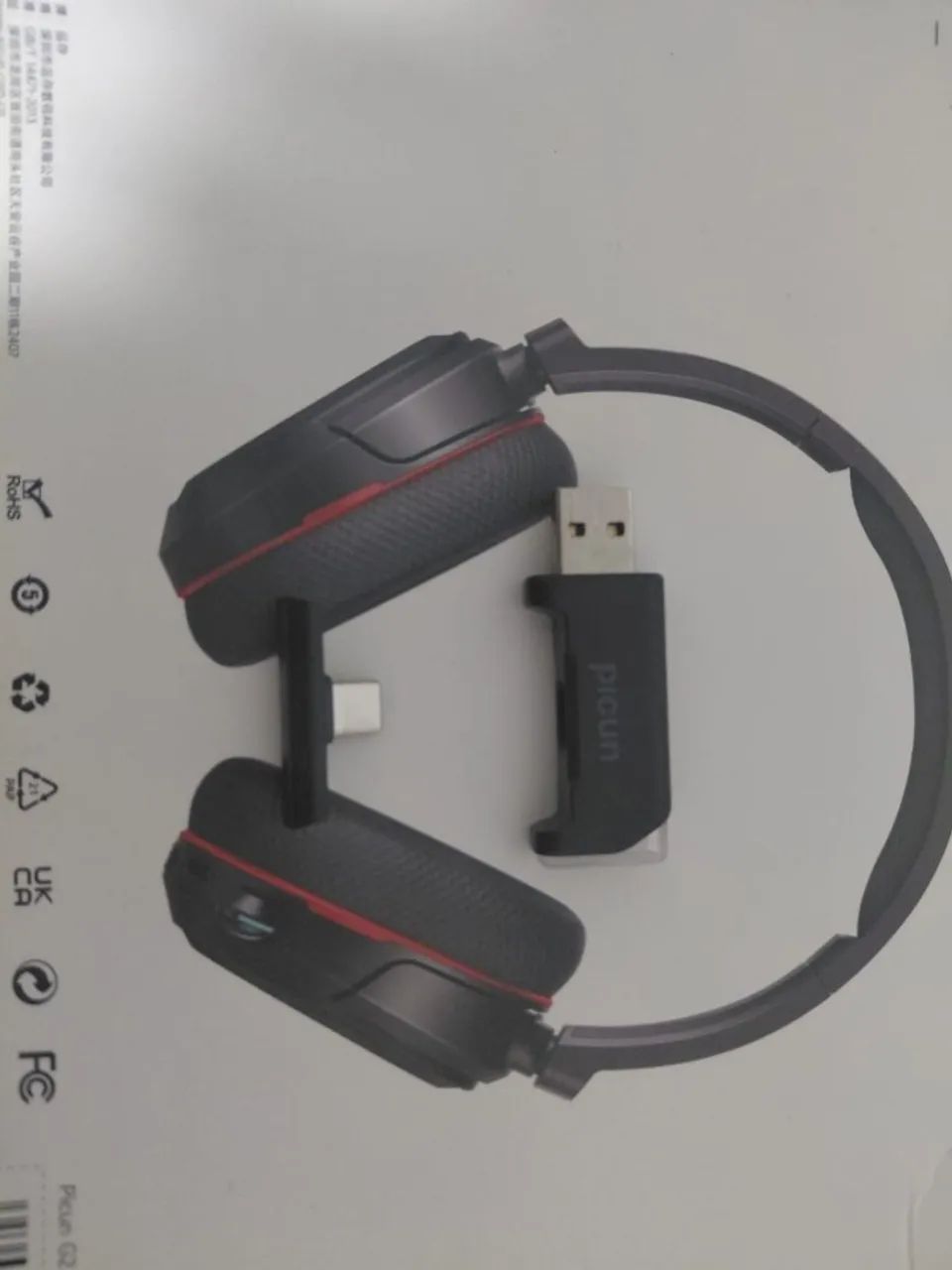 Headset Picun G2 - Completo, Excelente - Foto 5
