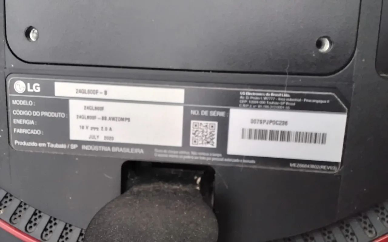 Monitor LG - 144hz Freesync e 1ms Motion blur reduction - Foto 2