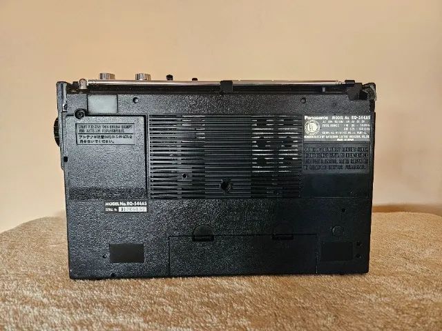 Rádio Gravador Panasonic RQ-544AS - Relíquia de 1978 (Made in