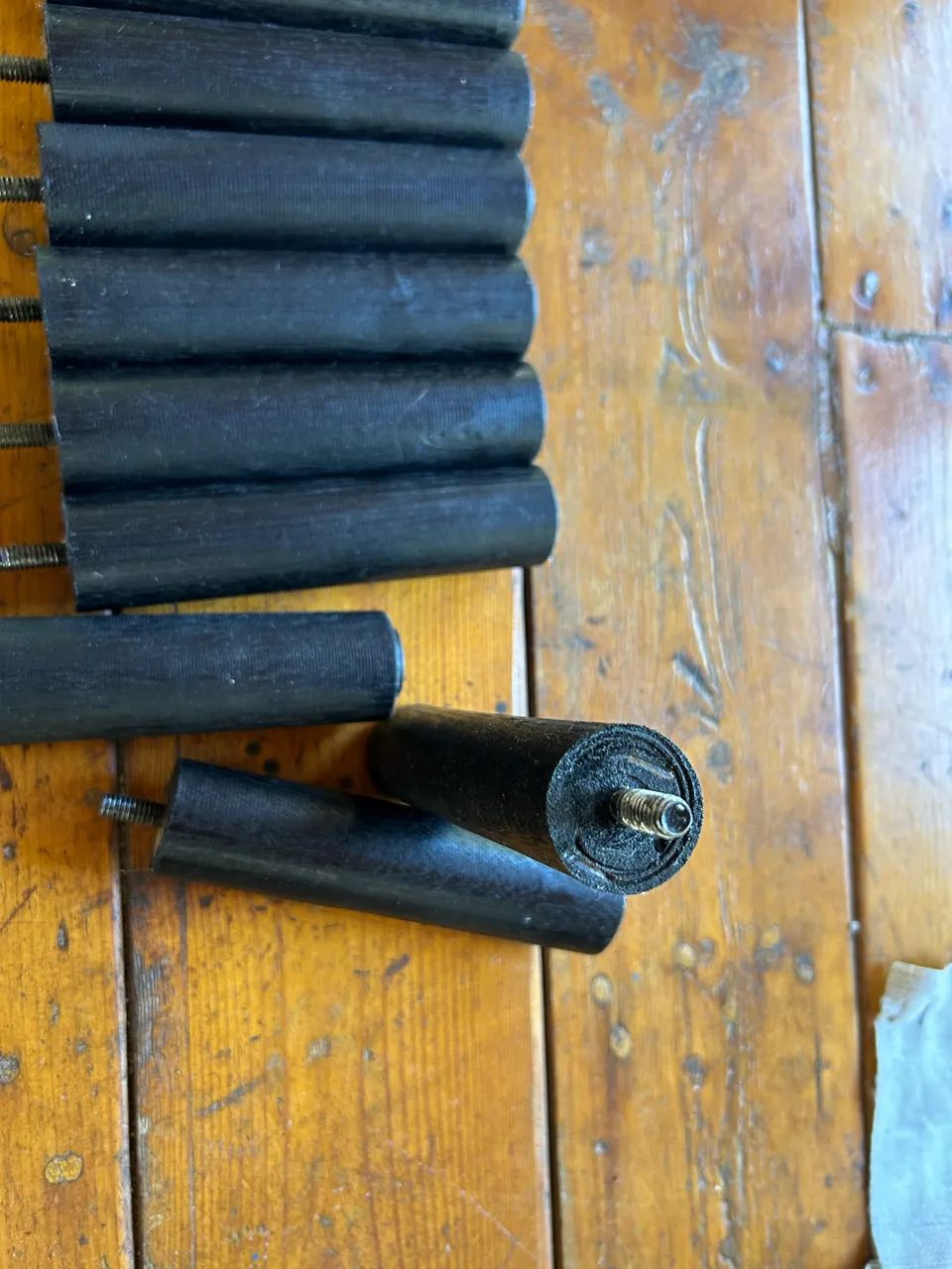 Pés de madeira 15 com - Foto 2