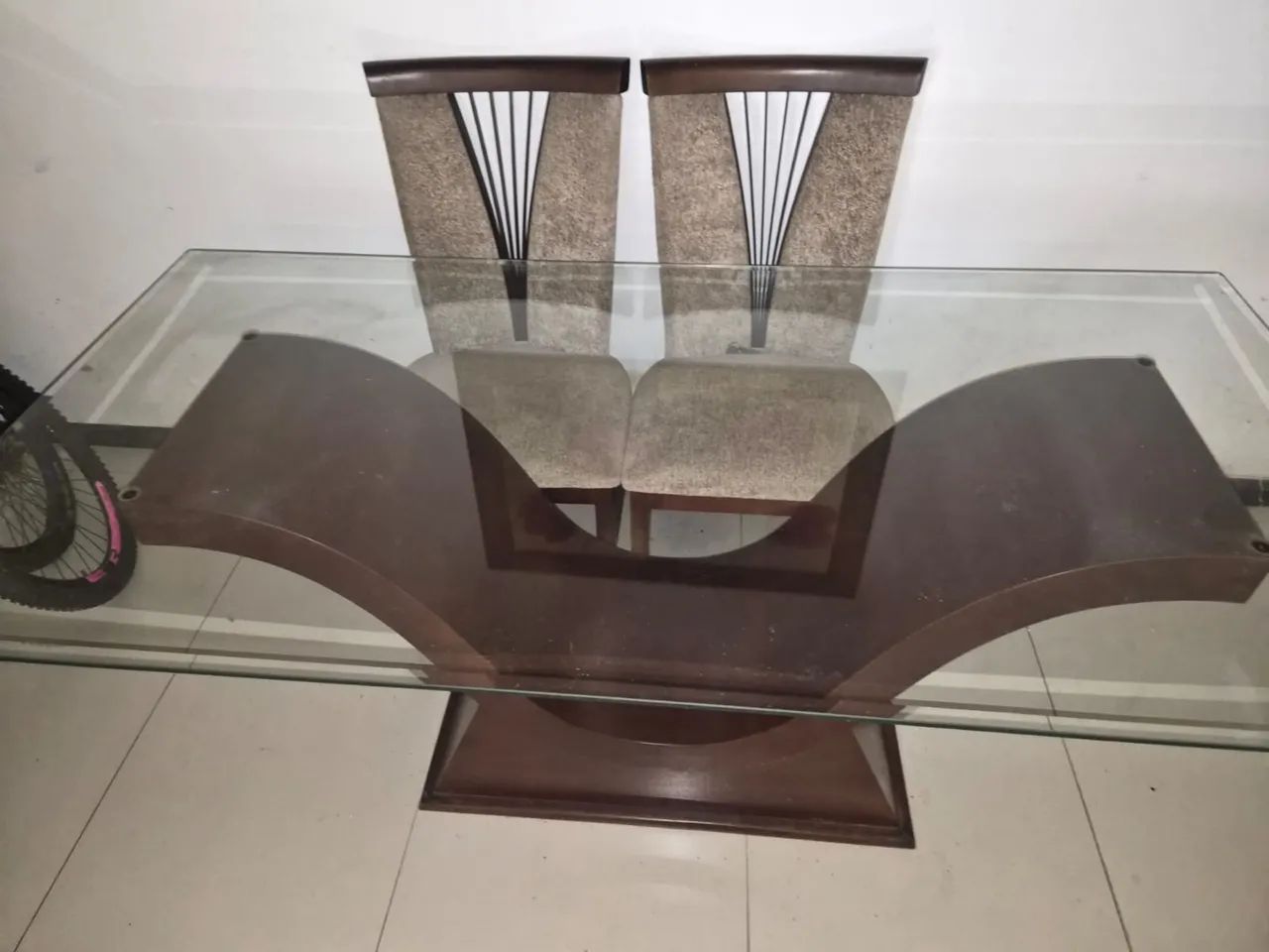 Vendo mesa de jantar e console  - Foto 3