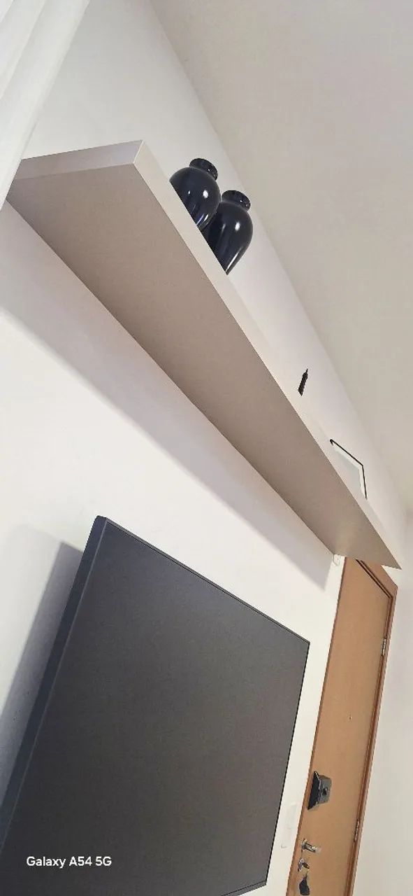 Rack Suspenso 180cm Off White  - Foto 5