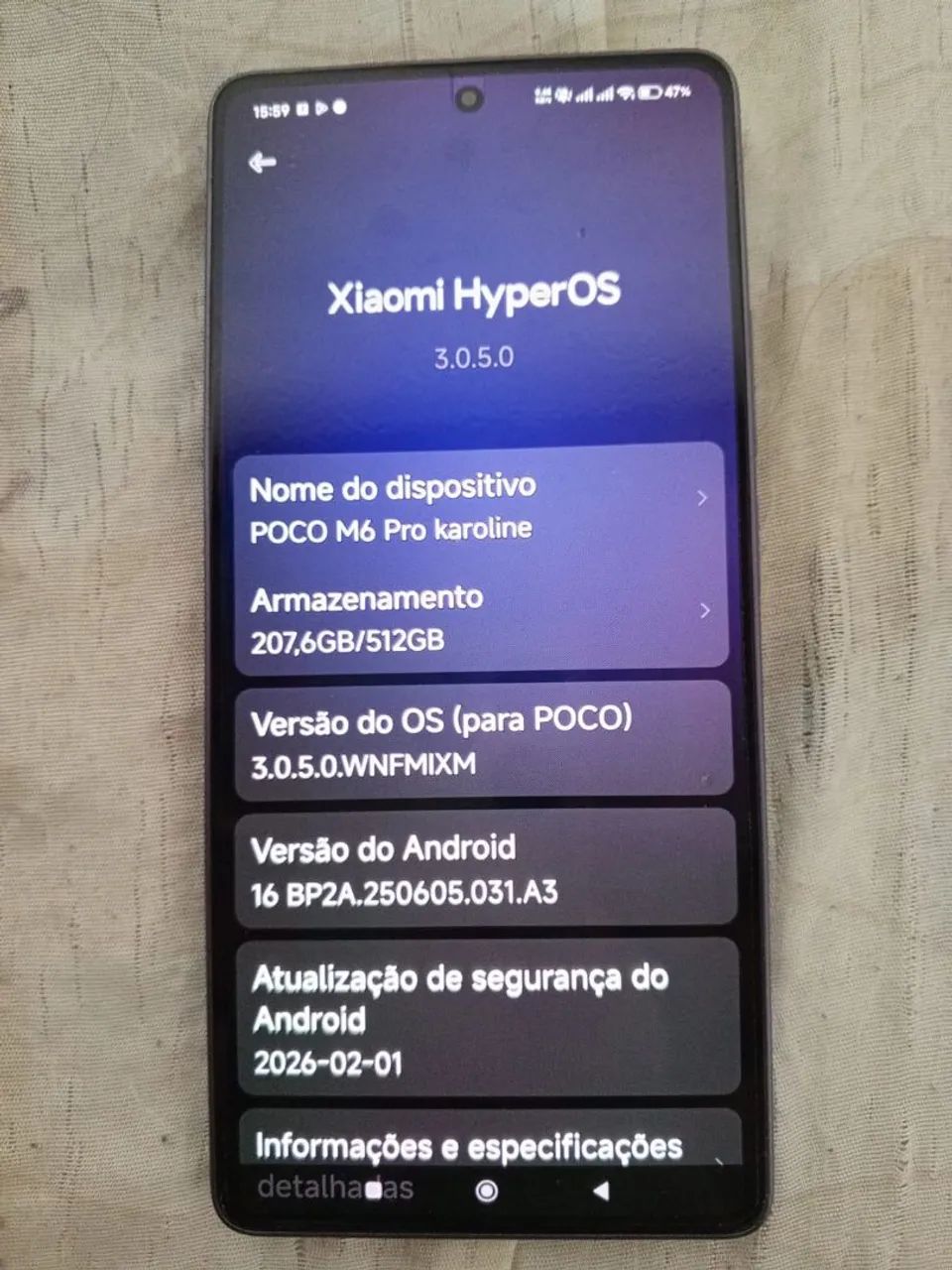 poço m6 pro