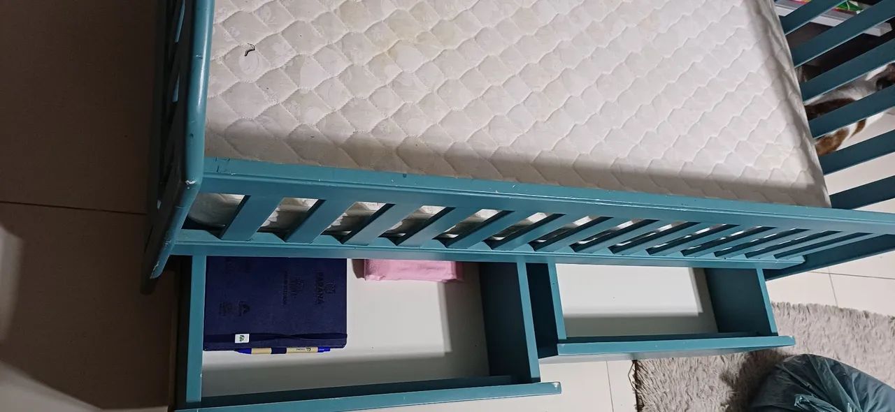 Berço infantil com gaveteiro - Foto 4