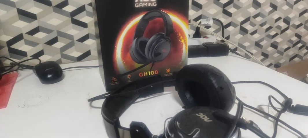 Headset AOC GH100 Usado - Foto 5