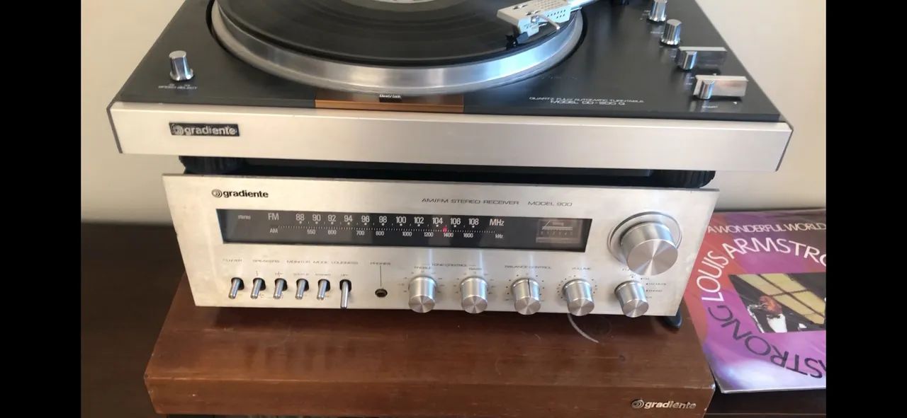 Som Gradiente DD200 com vários discos  - Foto 2