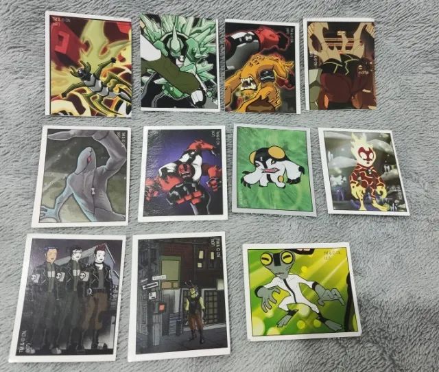 Figurinhas Ben 10 + Tazo Fantasmático  - Foto 3