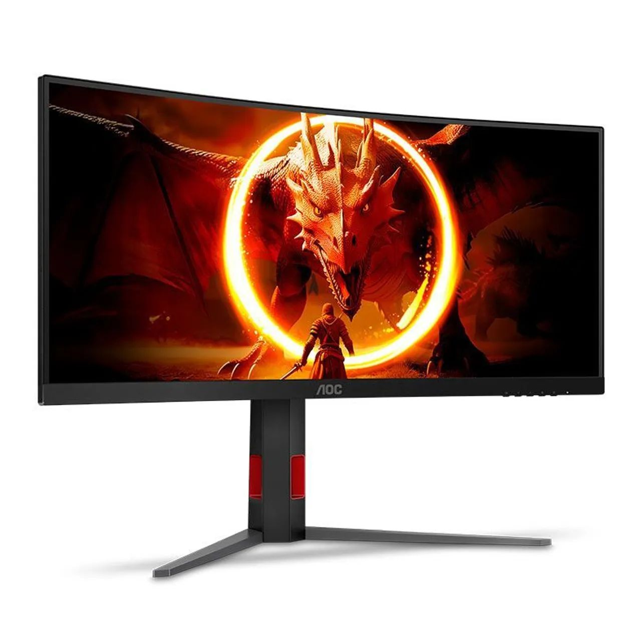 Monitor gamer aoc agon 34 polegadas curvo. - Foto 2