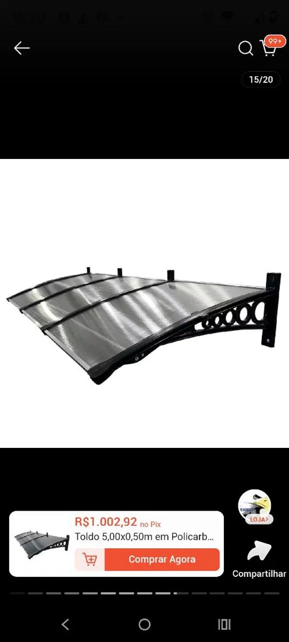 Toldo Policarbonato - Foto 3