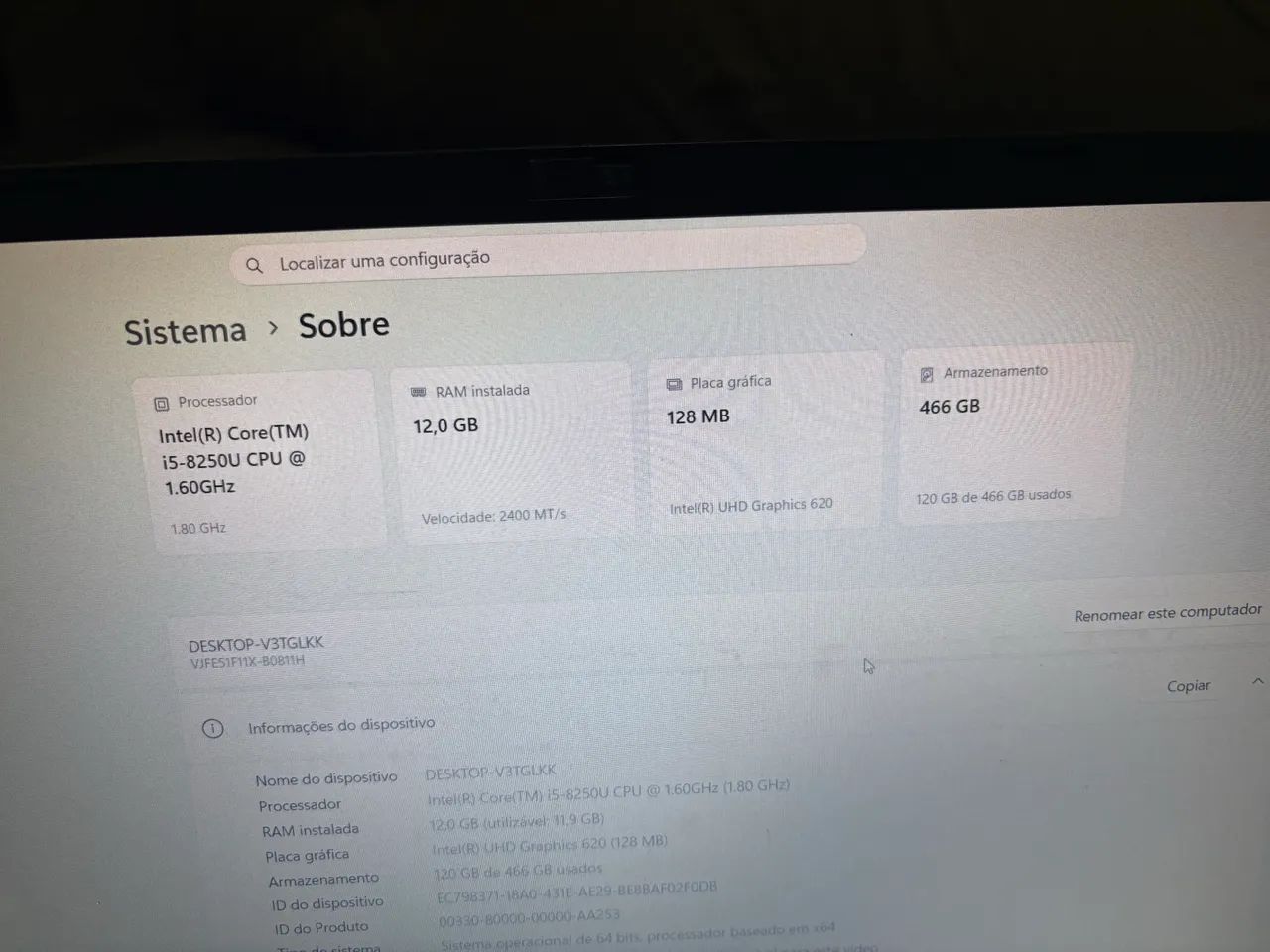 NOTEBOOK VAIO i5, 12GB RAM, 512GB SSD - Foto 3