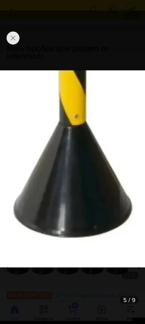 Pedestal de sinalização de fila - Foto 3
