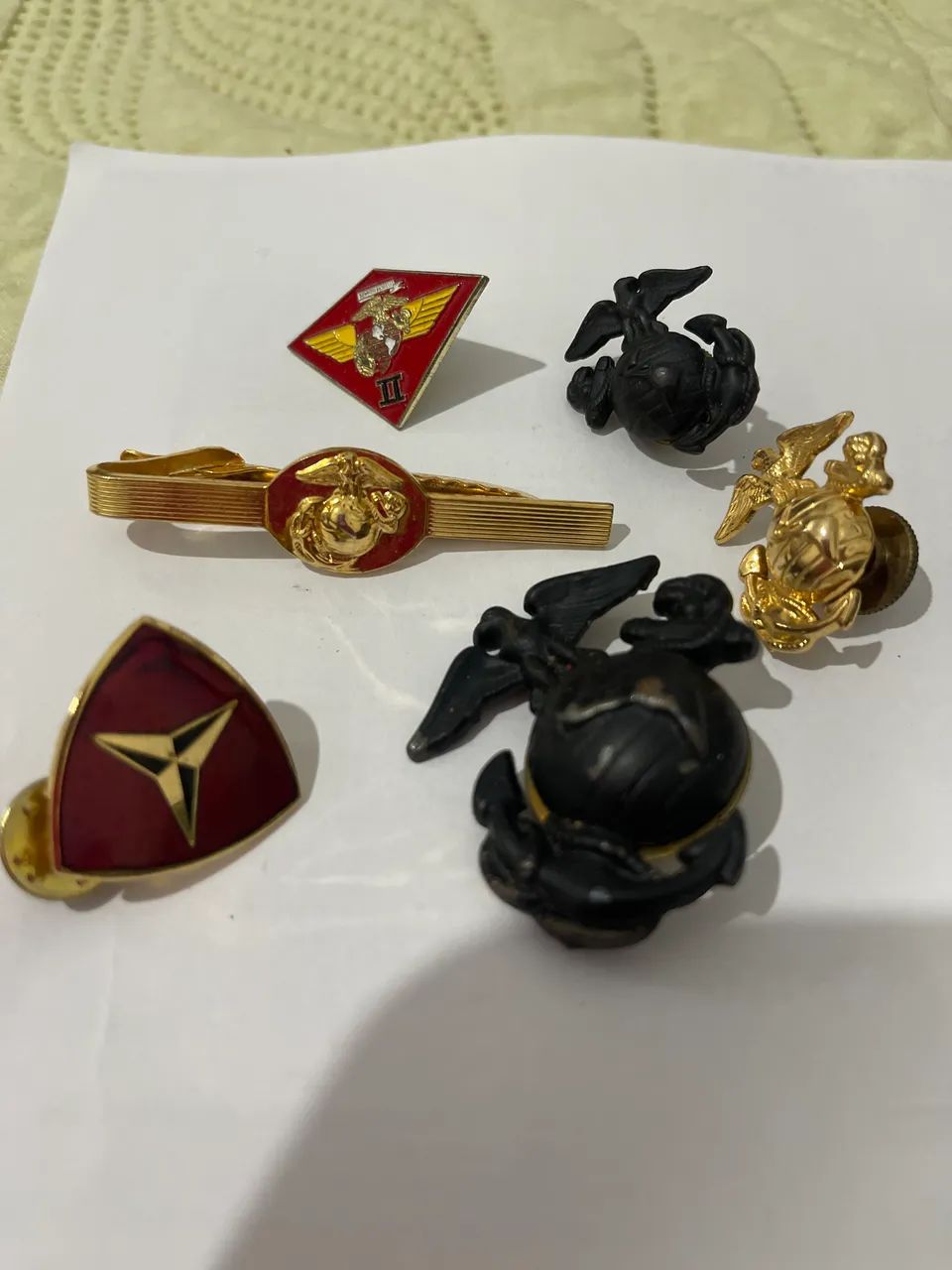 USMC PINS ORIGINAIS DOS ESTADOS UNIDOS 