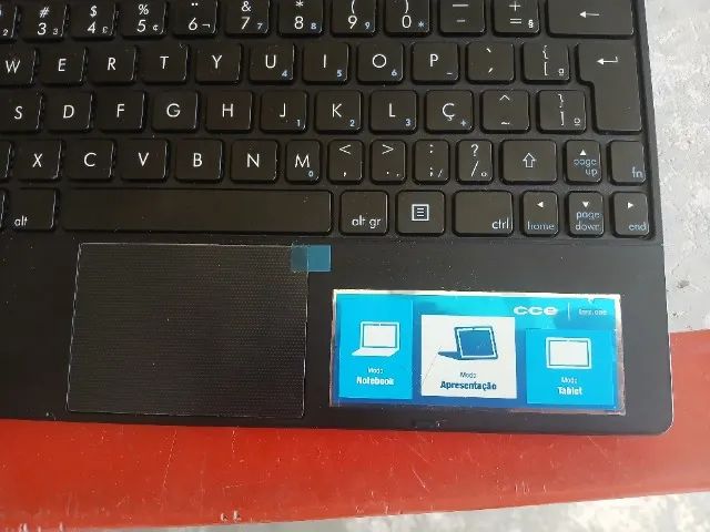 Netebook CCE Funcionando com tela com defeito - Foto 4