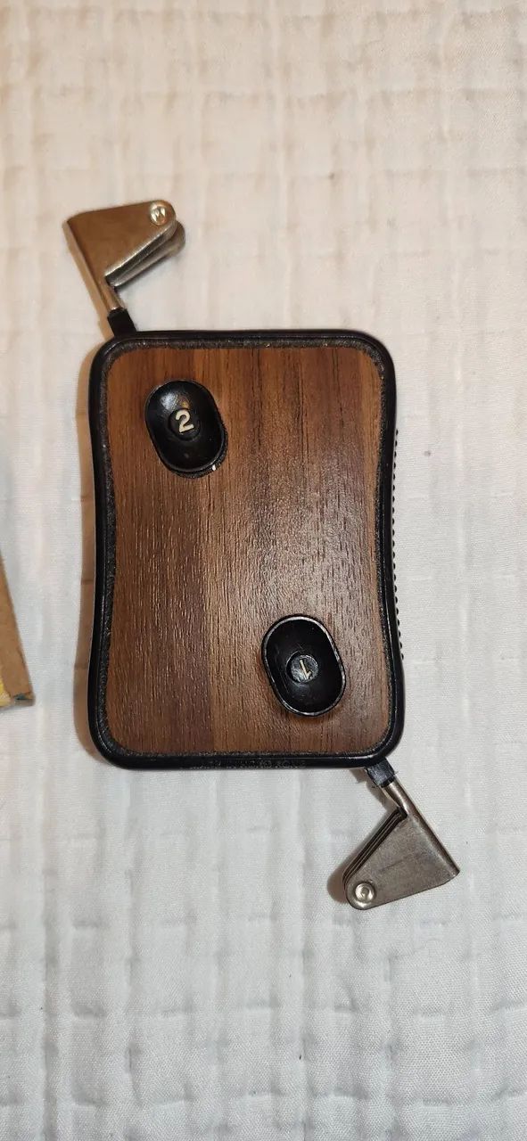 porta-chaves automático vintage Key-O-Matic antiguidade, chaveiro, retro, antigo - Foto 3