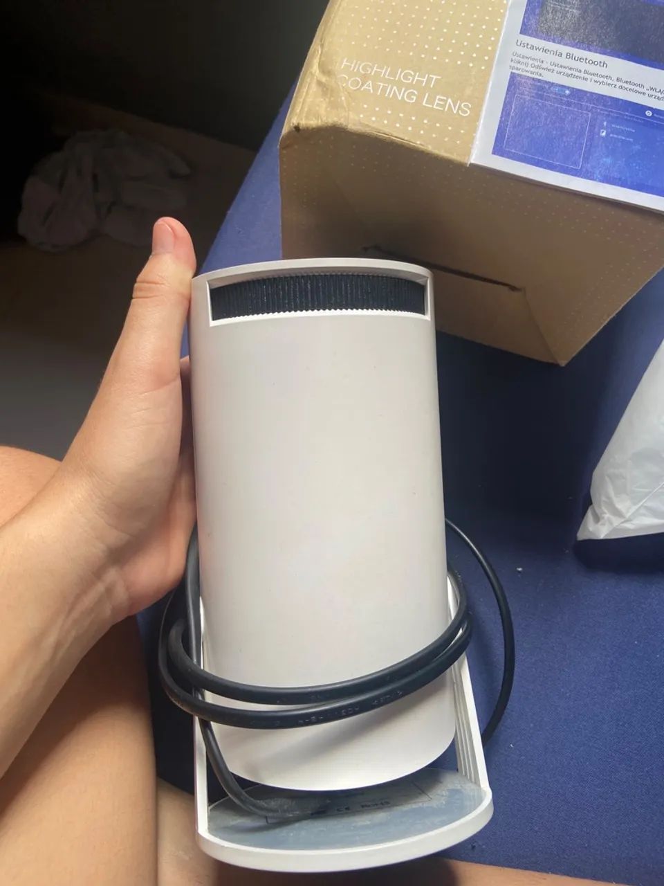 Projetor HD 150 Polegadas, Celular, TV B0x, Xbox, PS, Pc, Wifi HY300 Pro Magcubic - Foto 4