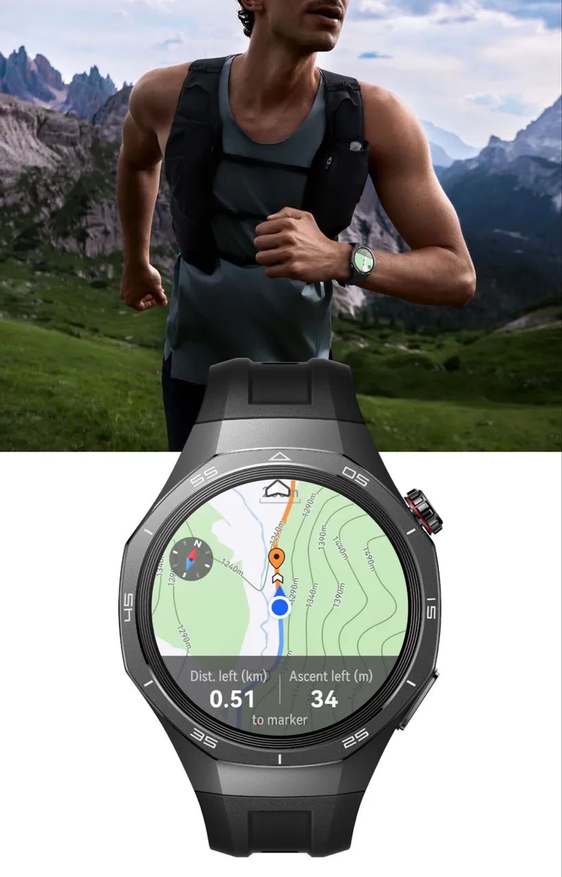 HUAWEI WATCH GT 5 Pro - Novo | Titanium | GPS | NFC | Compatível com iPhone e Android - Foto 3