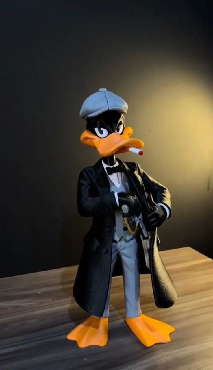 Daffy Duck - Peaky Blinders Impressão 3D 