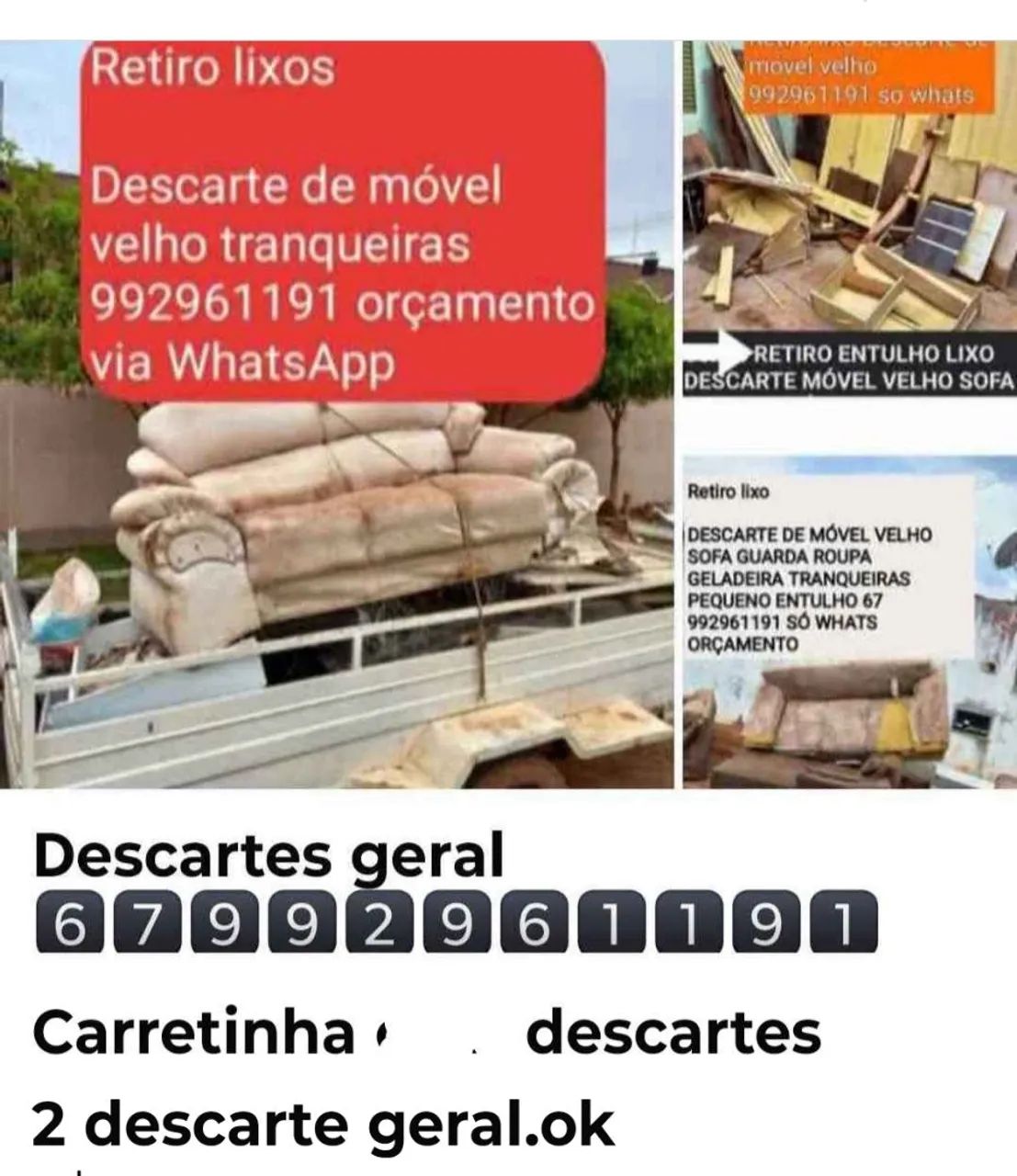 Retiro Móveis Velhos Só descartes  - Foto 5