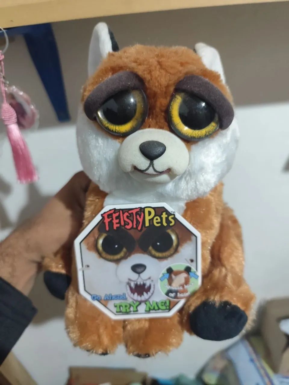 Raposa Feisty Pets com TAG  - Foto 3