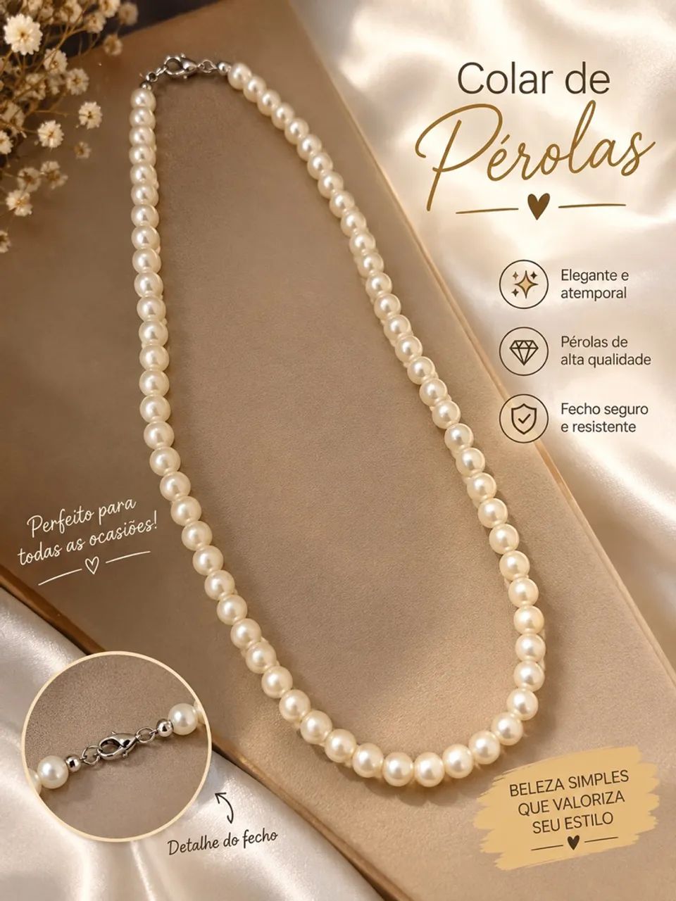 Colar de pérolas 
